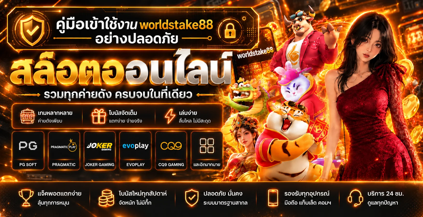 worldstake88 คู่มือเข้าใช้งานและปกป้องบัญชี